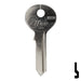 Uncut Key Blank | Viro | 185V Padlock Key Ilco