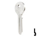 Uncut Key Blank | Viro | 185V Padlock Key Ilco