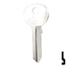 Uncut Key Blank | Viro | 185V Padlock Key Ilco