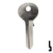 Uncut Key Blank | Viro | 185V Padlock Key Ilco