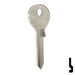 Uncut Key Blank | Viro | 185V Padlock Key Ilco