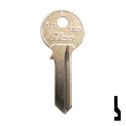 Uncut Key Blank | Viro | 191A Padlock Key Ilco