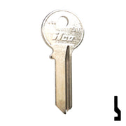 Uncut Key Blank | Viro | 191A Padlock Key Ilco