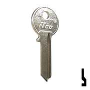 Uncut Key Blank | Viro | 191A Padlock Key Ilco