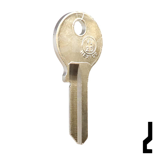Uncut Key Blank | Viro | VR05S Padlock Key JMA USA