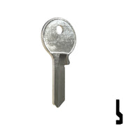 Uncut Key Blank | Viro | VR2, VR91 Padlock Key Ilco