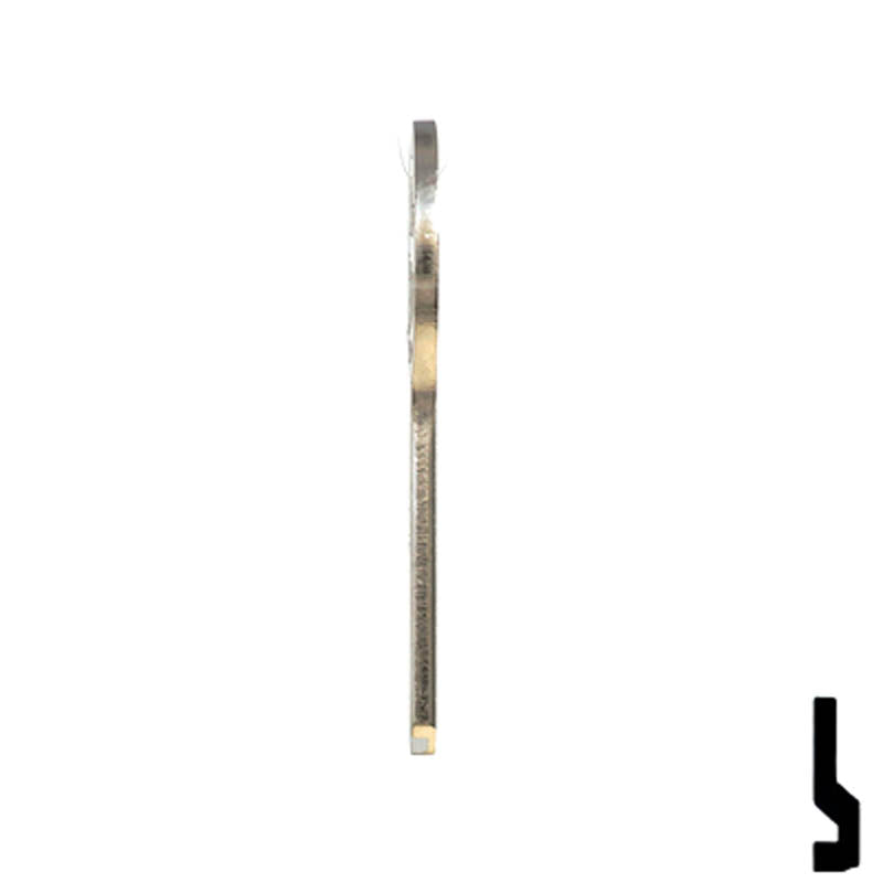 Uncut Key Blank | Viro | VR2, VR91 Padlock Key Ilco