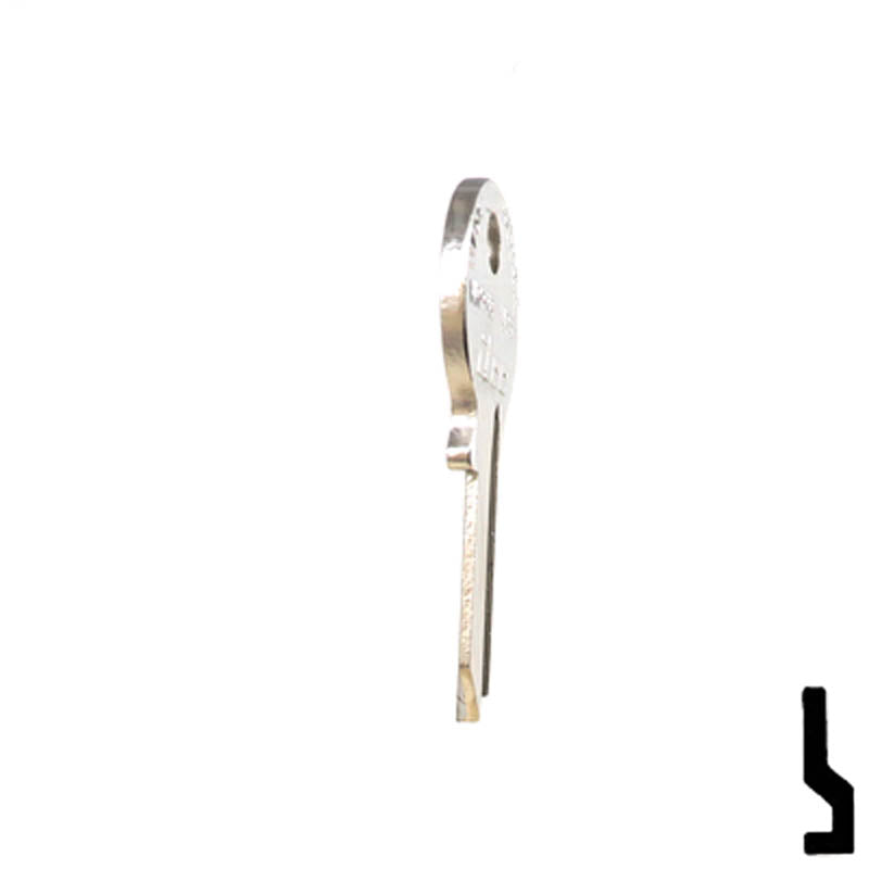 Uncut Key Blank | Viro | VR5, VR91B Padlock Key JMA USA