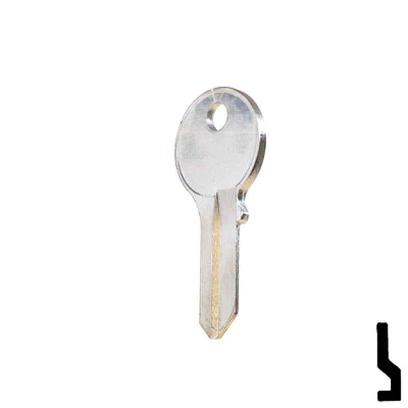 Uncut Key Blank | Viro | VR5, VR91B Padlock Key JMA USA
