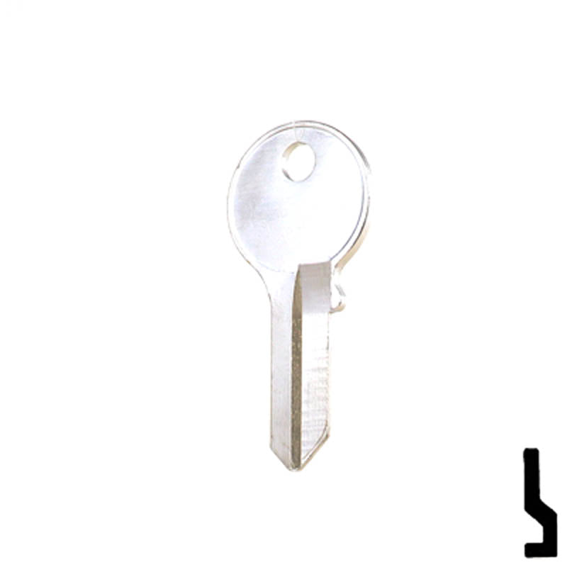Uncut Key Blank | Viro | VR5, VR91B Padlock Key JMA USA