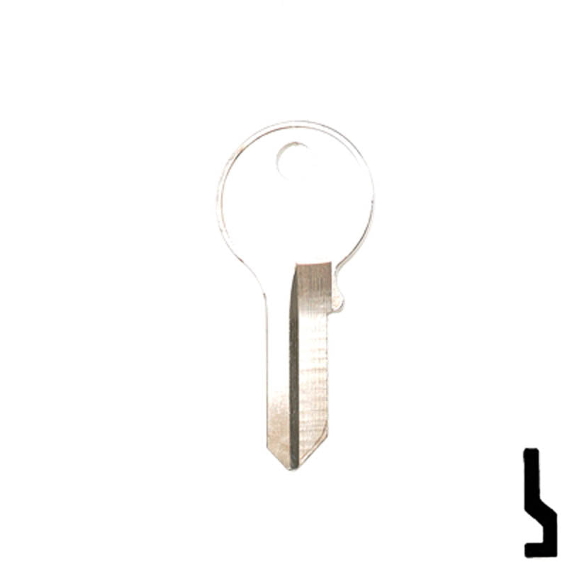 Uncut Key Blank | Viro | VR5, VR91B Padlock Key JMA USA