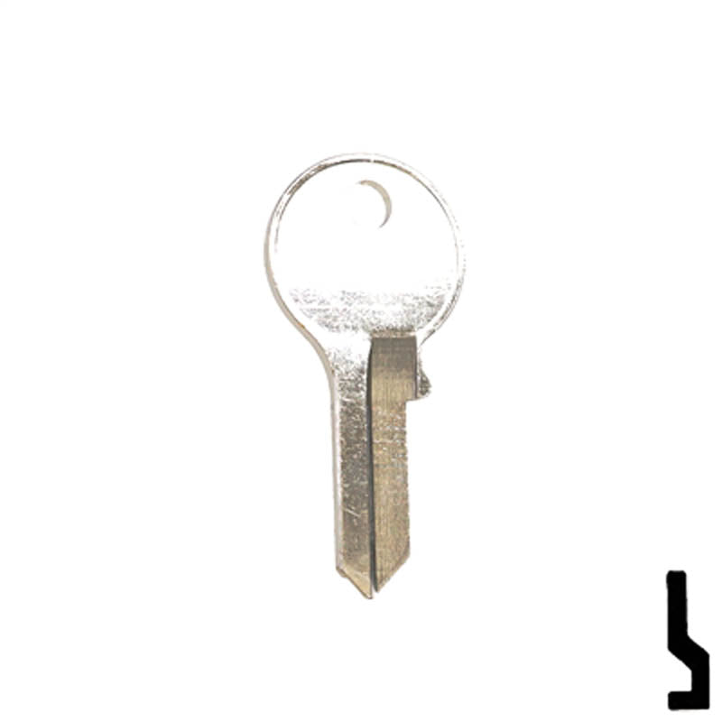 Uncut Key Blank | Viro | VR5, VR91B Padlock Key JMA USA