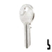 Uncut Key Blank | Viro | VR91AR, VR7 Padlock Key Ilco