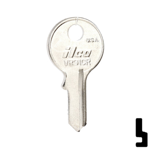 Uncut Key Blank | Viro | VR91CR Padlock Key Ilco