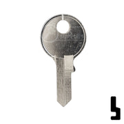Uncut Key Blank | Viro | VR91CR Padlock Key Ilco