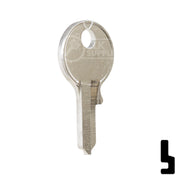 Uncut Key Blank | Viro | VR91CR Padlock Key Ilco