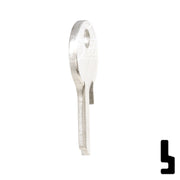 Uncut Key Blank | Viro | VR91CR Padlock Key Ilco