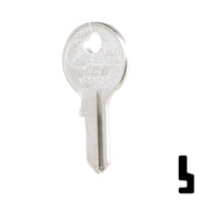 Uncut Key Blank | Viro | VR91CR Padlock Key Ilco
