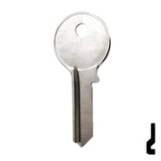 Uncut Key Blank | Viro | VR91R Padlock Key Ilco