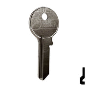 Uncut Key Blank | Viro | VR91R Padlock Key Ilco