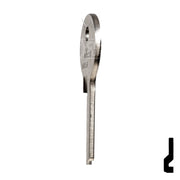 Uncut Key Blank | Viro | VR91R Padlock Key Ilco
