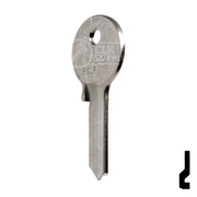 Uncut Key Blank | Viro | VR91R Padlock Key Ilco