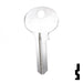 Uncut  Key Blank | Wilson Bohannon | 1071, W1 Padlock Key Ilco