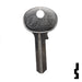 Uncut  Key Blank | Wilson Bohannon | 1071, W1 Padlock Key Ilco