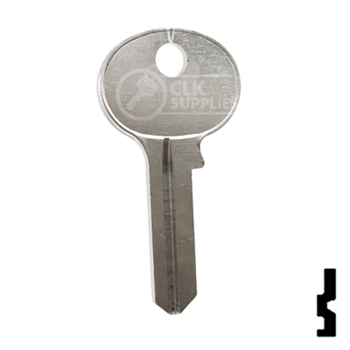 Uncut  Key Blank | Wilson Bohannon | 1071, W1 Padlock Key Ilco