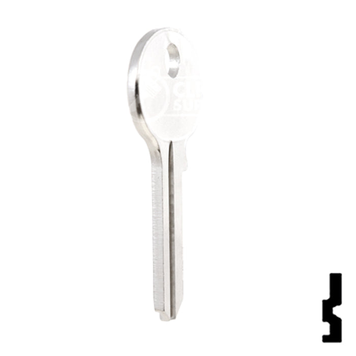 Uncut  Key Blank | Wilson Bohannon | 1071, W1 Padlock Key Ilco