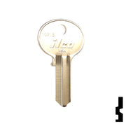 Uncut Key Blank | Wilson Bohannon | 1071B, WIB-5 Padlock Key Ilco