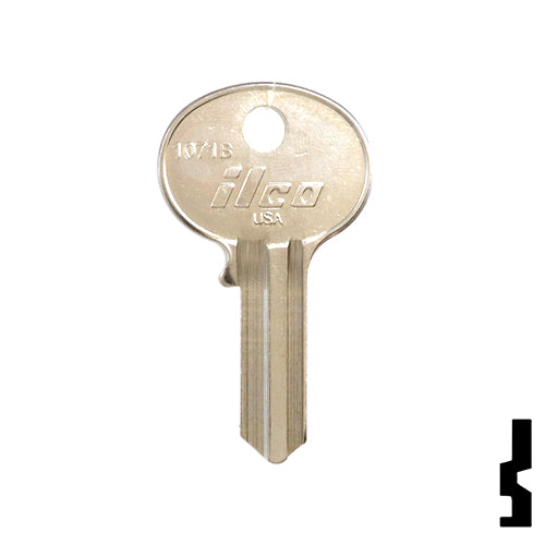 Uncut Key Blank | Wilson Bohannon | 1071B, WIB-5 Padlock Key Ilco