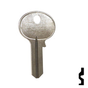 Uncut Key Blank | Wilson-Bohannon | 1071BE Padlock Key Ilco