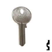 Uncut Key Blank | Wilson-Bohannon | 1071BE Padlock Key Ilco
