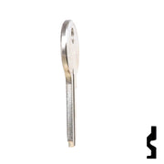 Uncut Key Blank | Wilson-Bohannon | 1071BE Padlock Key Ilco
