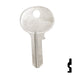 Uncut Key Blank | Wilson-Bohannon | 1071BM Padlock Key Framon Manufacturing Company, Inc