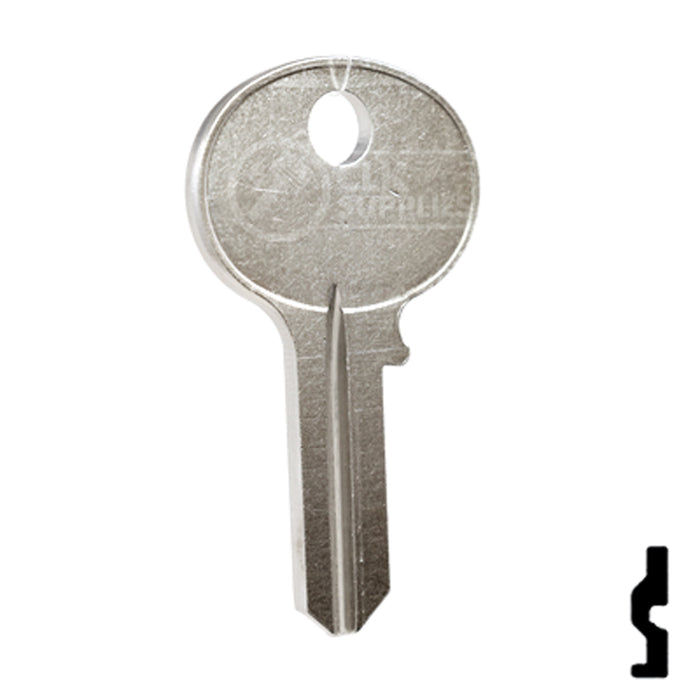 Uncut Key Blank | Wilson-Bohannon | 1071BM Padlock Key Framon Manufacturing Company, Inc