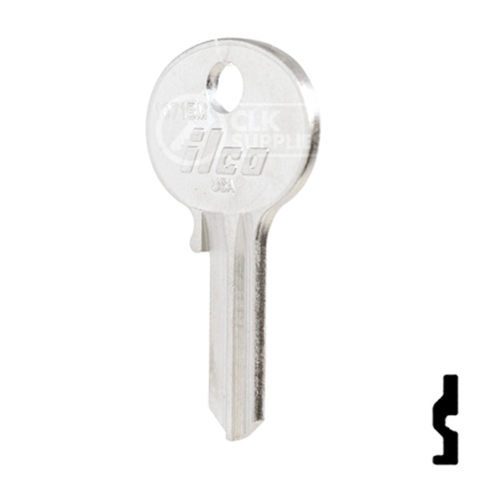 Uncut Key Blank | Wilson-Bohannon | 1071BM Padlock Key Framon Manufacturing Company, Inc