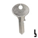 Uncut Key Blanks | Master Padlock | 1092TG Padlock Key Ilco