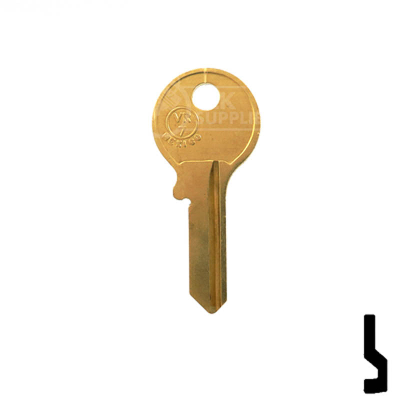 VR7, VR91AR Viro Key Padlock Key JMA USA