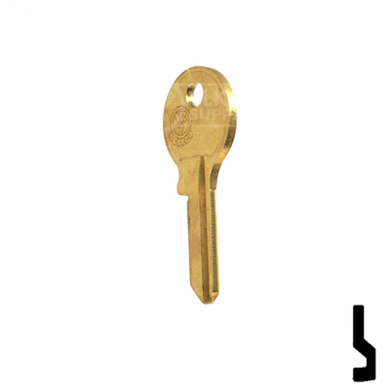 VR7, VR91AR Viro Key Padlock Key JMA USA