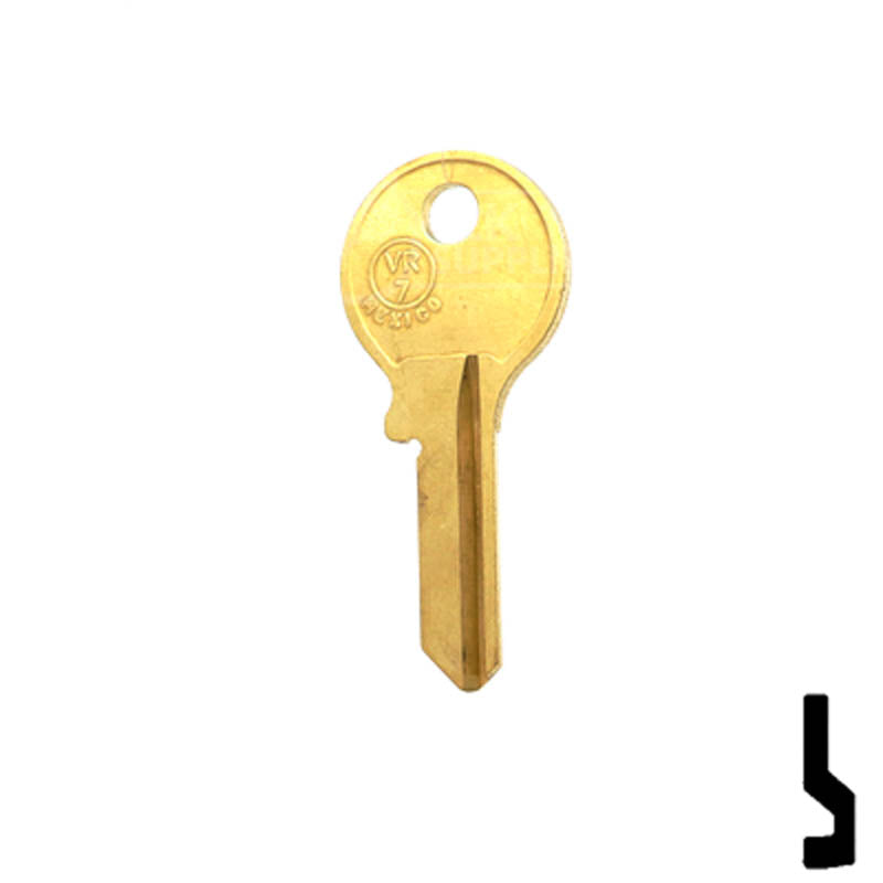 VR7, VR91AR Viro Key Padlock Key JMA USA