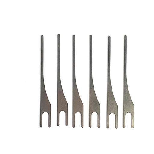 Peterson 6 Government Steel Pick Gun Tips - Straight Pick Gun Replacement Picks Peterson Manufacturing