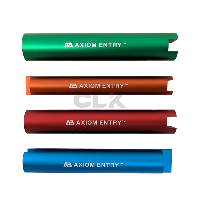 Axiom Entry Premium 4-Piece Plug Follower Set | Anodized Aluminum Plug Follower Axiom Entry