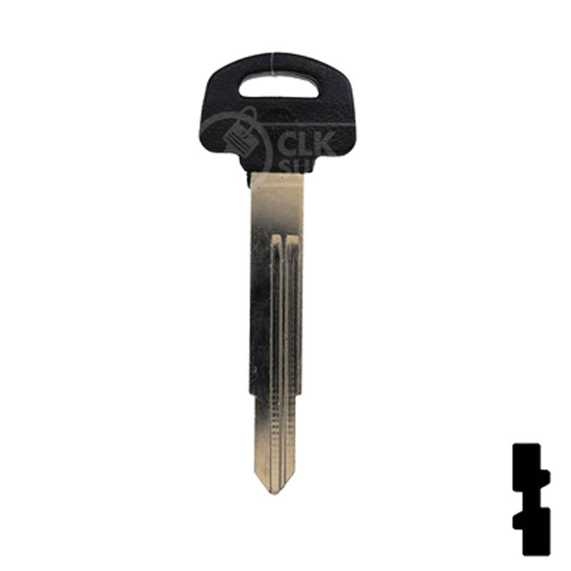 HON68BP Honda Motorcycle Key Blank Power Sport Key Ilco