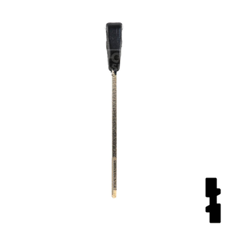 HON68BP Honda Motorcycle Key Blank Power Sport Key Ilco