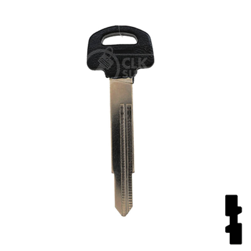 HON68BP Honda Motorcycle Key Blank Power Sport Key Ilco