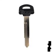 HON68RBP Honda Motorcycle Key Blank Power Sport Key Ilco