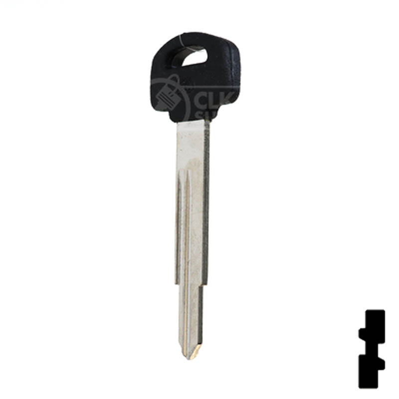 HON68RBP Honda Motorcycle Key Blank Power Sport Key Ilco
