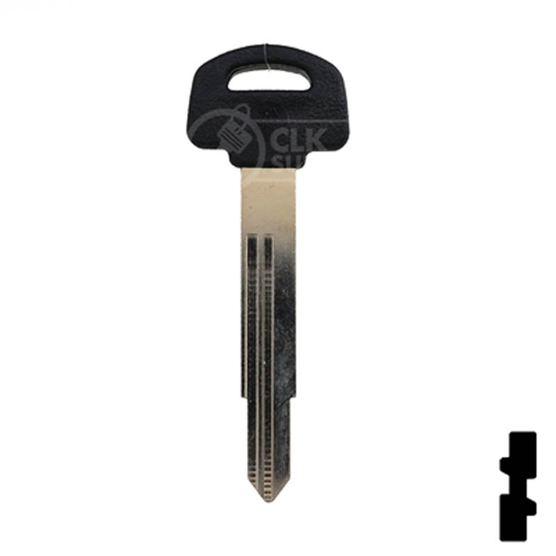 HON68RBP Honda Motorcycle Key Blank Power Sport Key Ilco